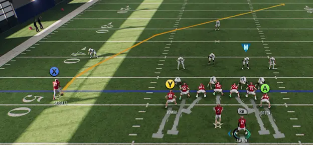 CFB 25 Pre Snap Offensive Adjustment Menu