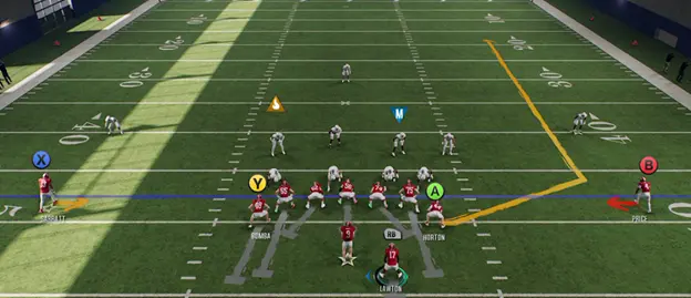 CFB 25 Pre Snap Offensive Adjustment Menu