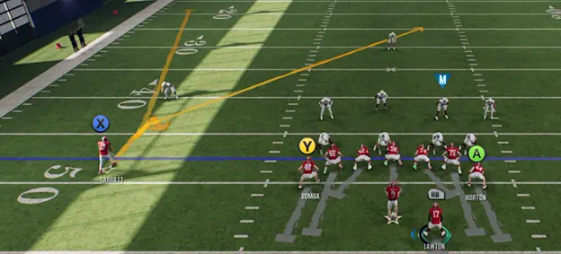 CFB 25 Pre Snap Offensive Adjustment Menu