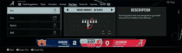 CFB 26 plays by play type