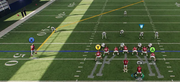 CFB 25 Pre Snap Offensive Adjustment Menu